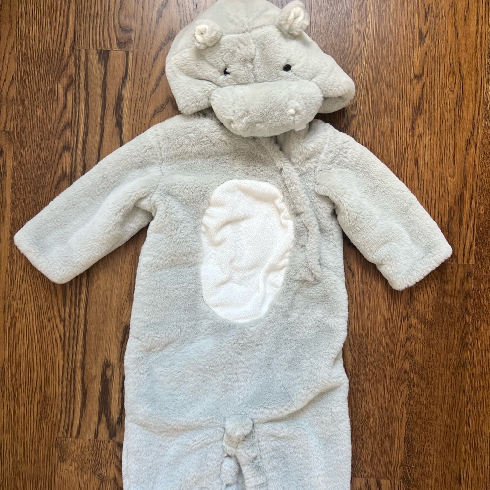 Pottery Barn Kids Gray Hippo Costume